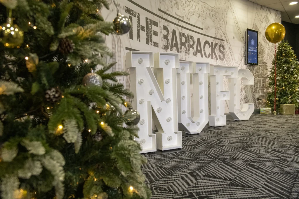 Christmas at Newcastle United FC