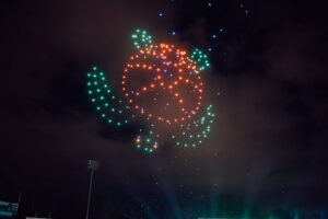 Drone Show at Edgbaston Stadium