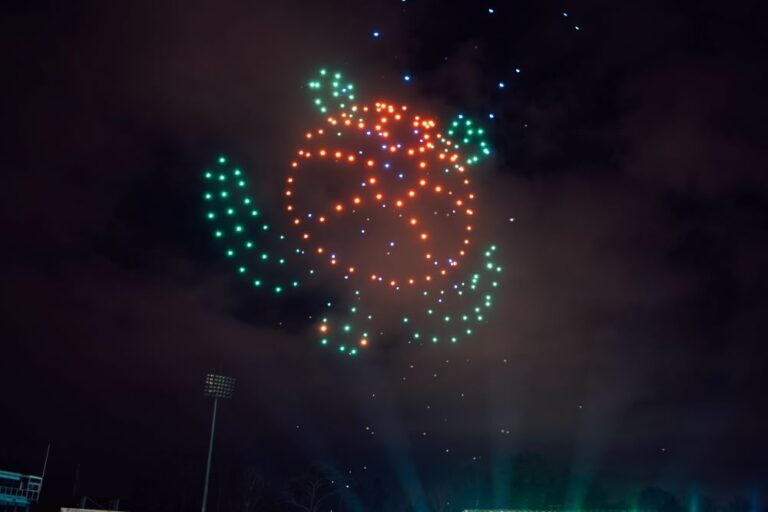 Drone Show at Edgbaston Stadium