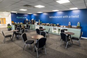 The Curve meeting space at Coventry Building Society Arena