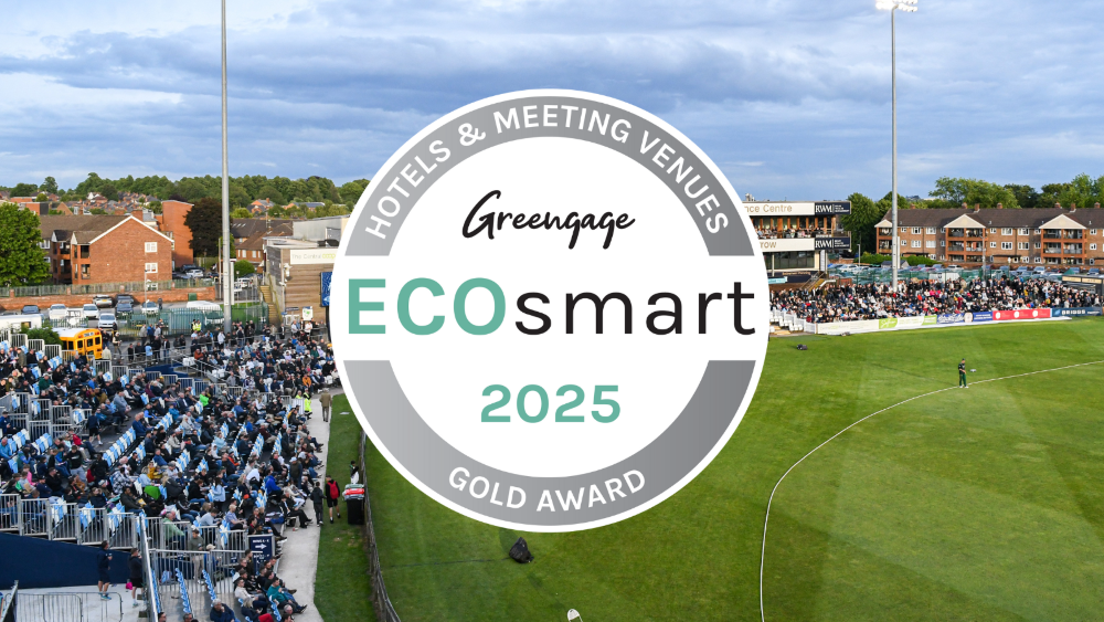 Derbyshire Cricket - Greengage Ecosmart Gold Award