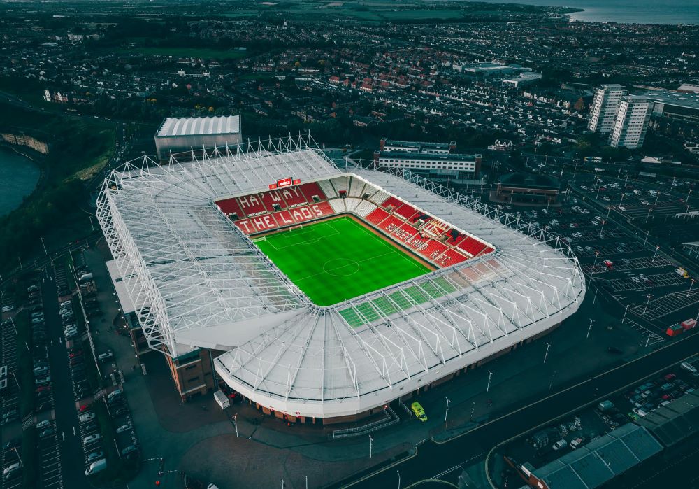 Sunderland AFC Aerial View 2025