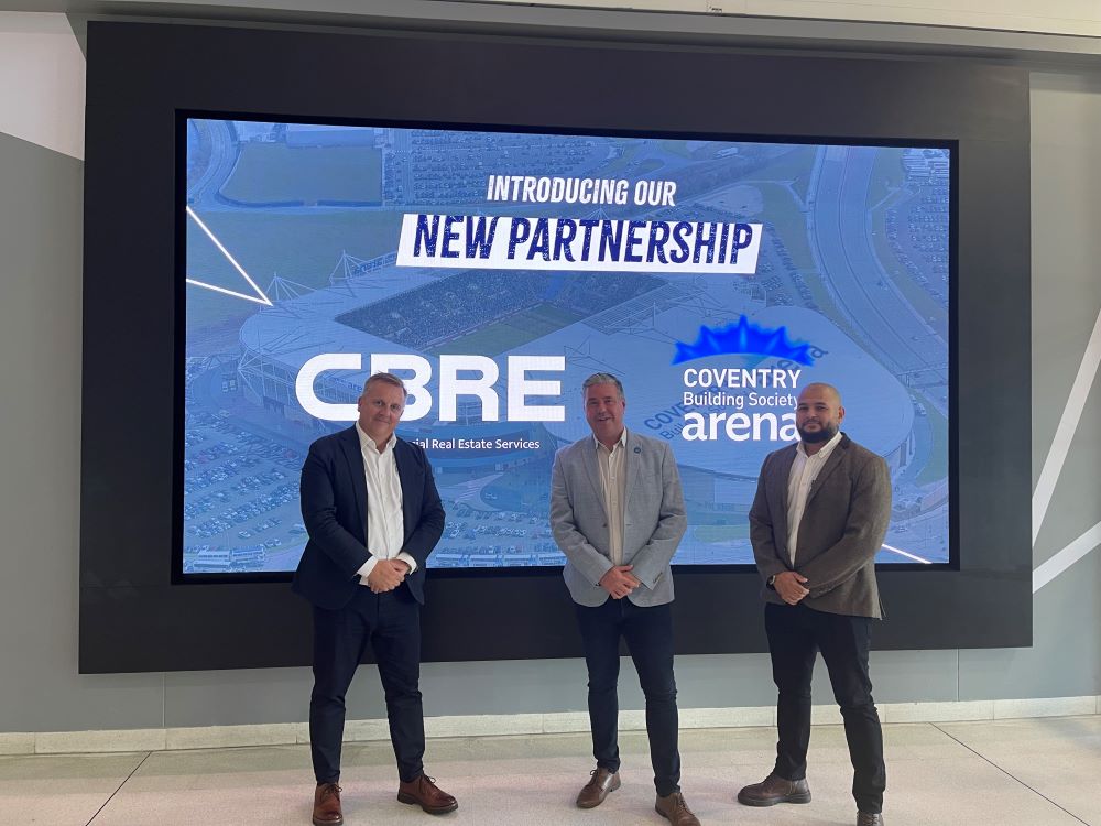 CBRE Partnership - Coventry Building Society Arena