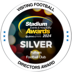 Fulham FC - Visiting Football Directors Award SILVER