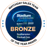 Matchday Sales Team - Bronze - Awards 2025