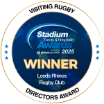 Visiting Rugby - Winner - Awards 2025